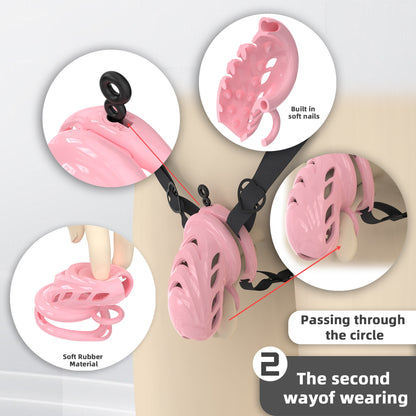 Prickly Soft Silicone Cock Cage 15