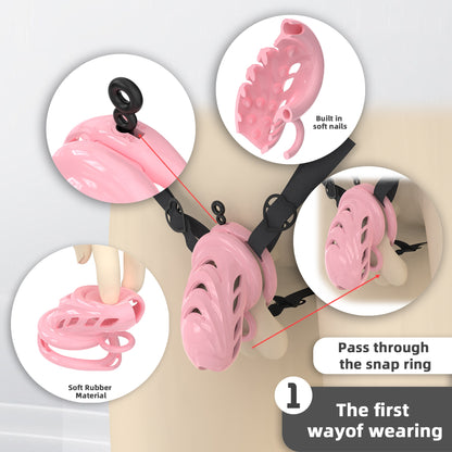 Prickly Soft Silicone Cock Cage 14