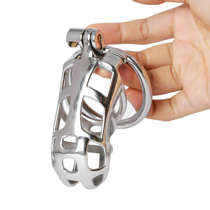 Primary Stainless Steel MAMBA Chastity Cage - Only the Cage