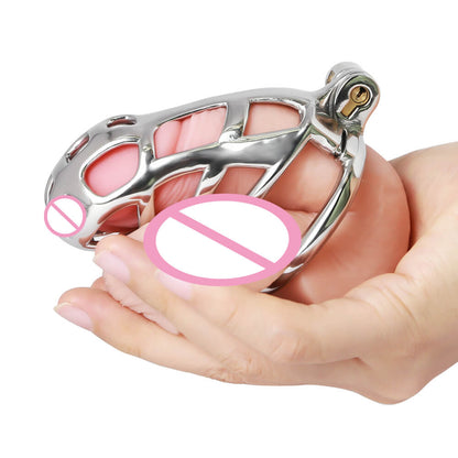 Primary Stainless Steel MAMBA Chastity Cage - Only the Cage