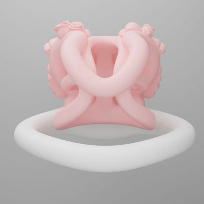 Princess Bow Chastity Cage