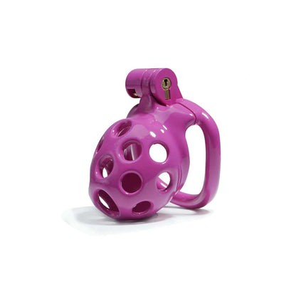 Purple Hole Mamba Chastity Cage Kit 1.77 To 4.13 Inches Long