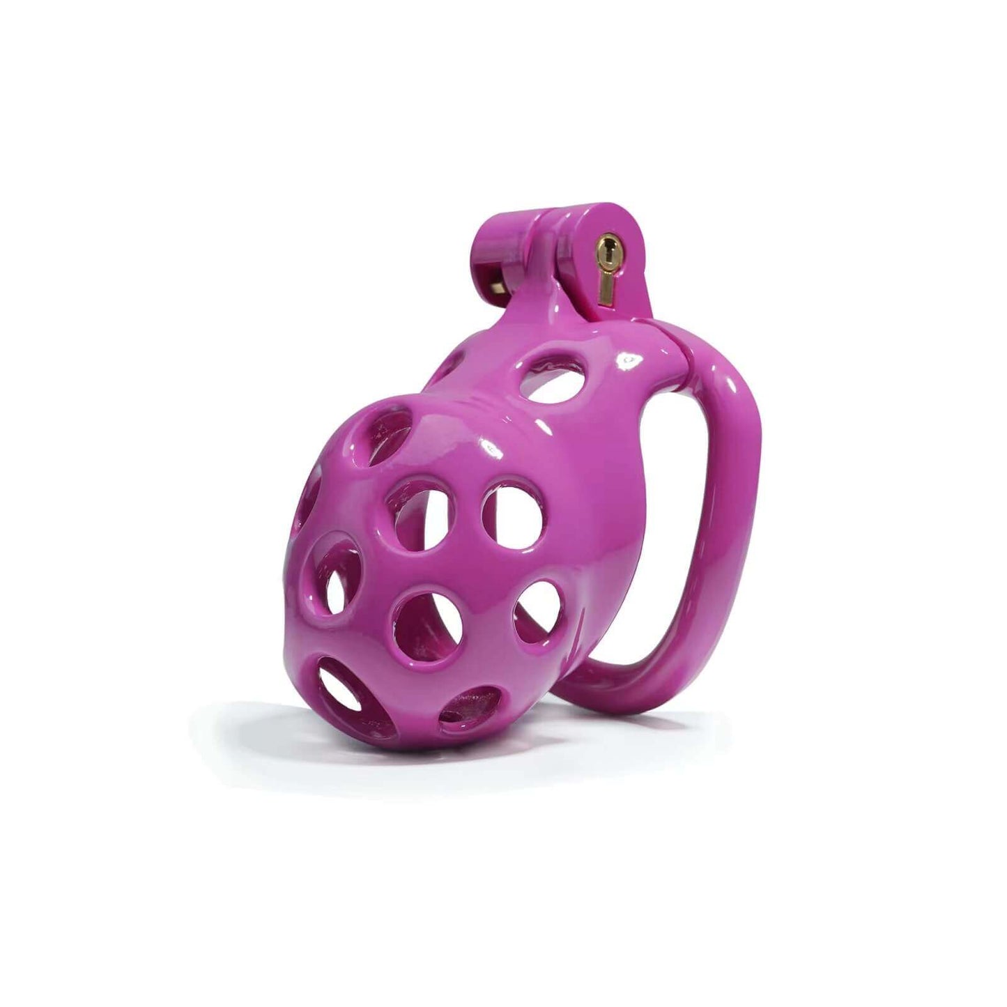 Purple Hole Mamba Chastity Cage Kit 1.77 To 4.13 Inches Long