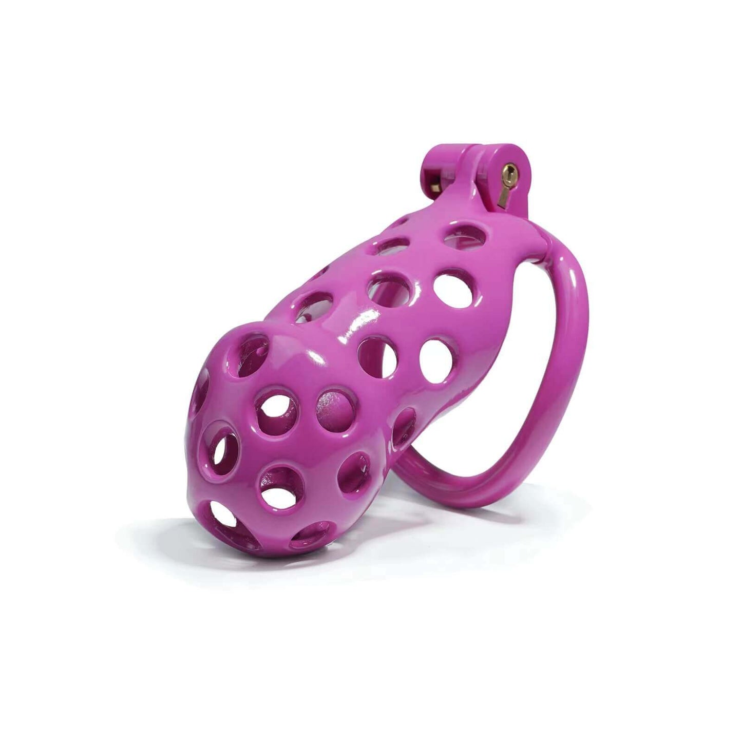 Purple Hole Mamba Chastity Cage Kit 1.77 To 4.13 Inches Long