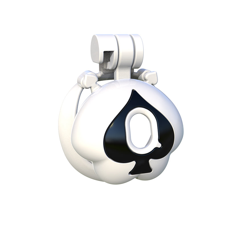 Q Peach Chastity Cage