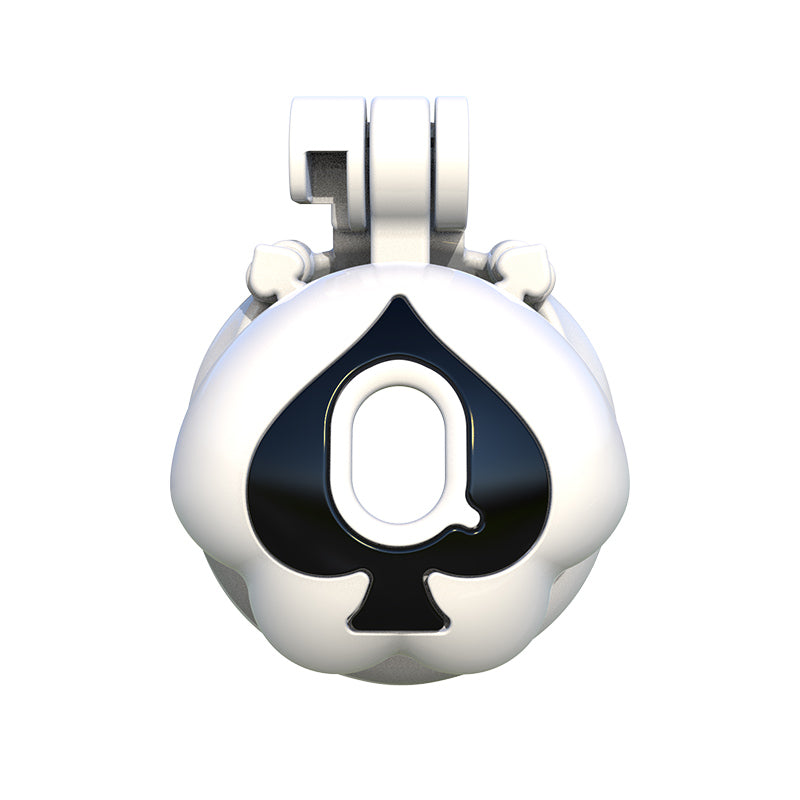 Q Peach Chastity Cage