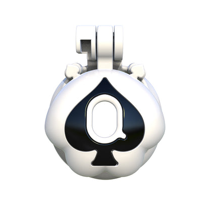 Q Peach Chastity Cage