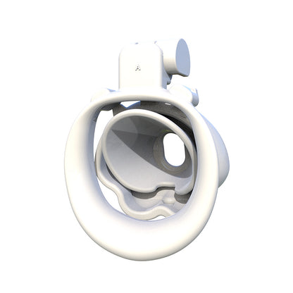 Q Peach Chastity Cage