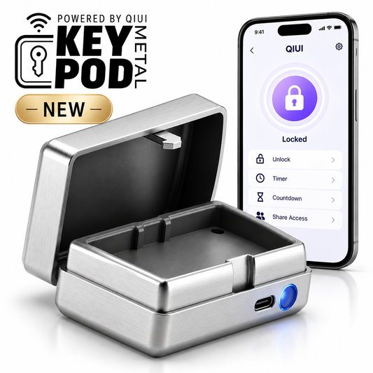 App-Controlled Key Lock Box – Metal Key Pod by QIUI (Pre Sale)
