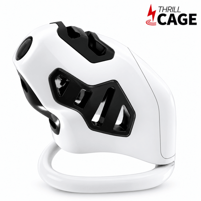 QIUI Thrill Cage Chastity Cage with 10 E-Stim Intensity Levels