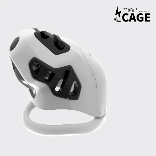 QIUI Thrill Cage Chastity Cage with 10 E-Stim Intensity Levels