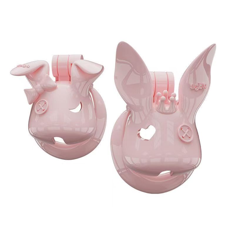 Rabbit Fairy Resin Chastity Cage