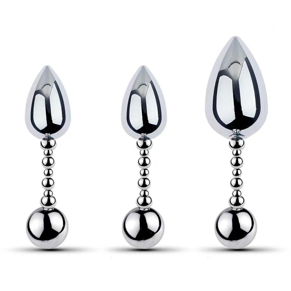 Random Double Headed Metal Anal Plug  2