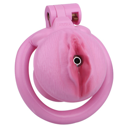 Realistic Clitoris Chastity Cage - 3