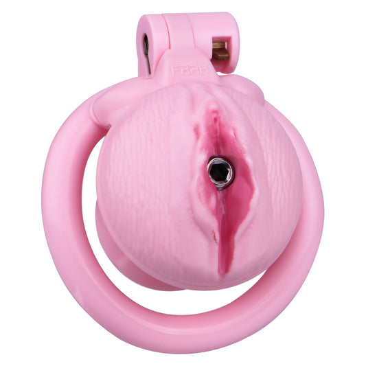 Realistic Clitoris Chastity Cage - 1