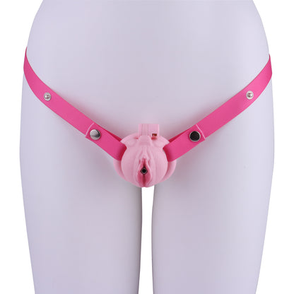 Realistic Clitoris Chastity Cage - 12