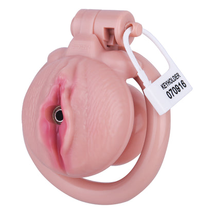 Realistic Clitoris Chastity Cage - 5