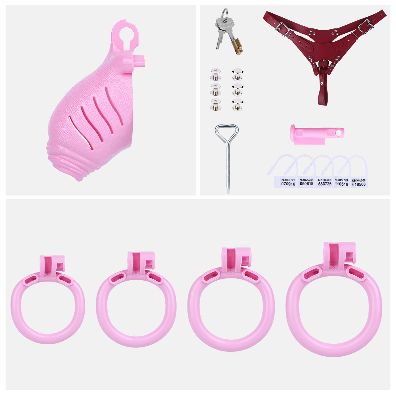 Resin Realistic Chastity Cage