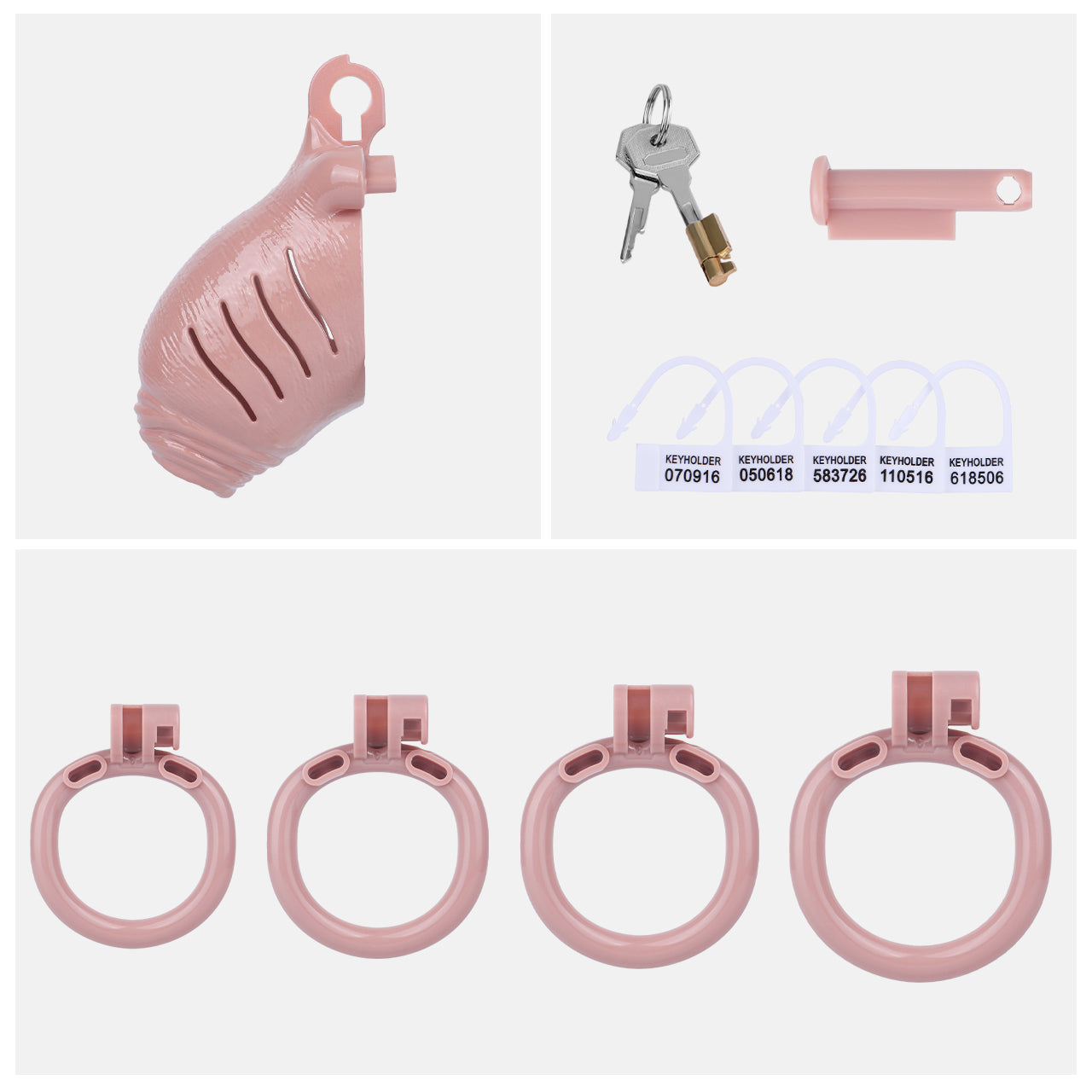 Resin Realistic Chastity Cage