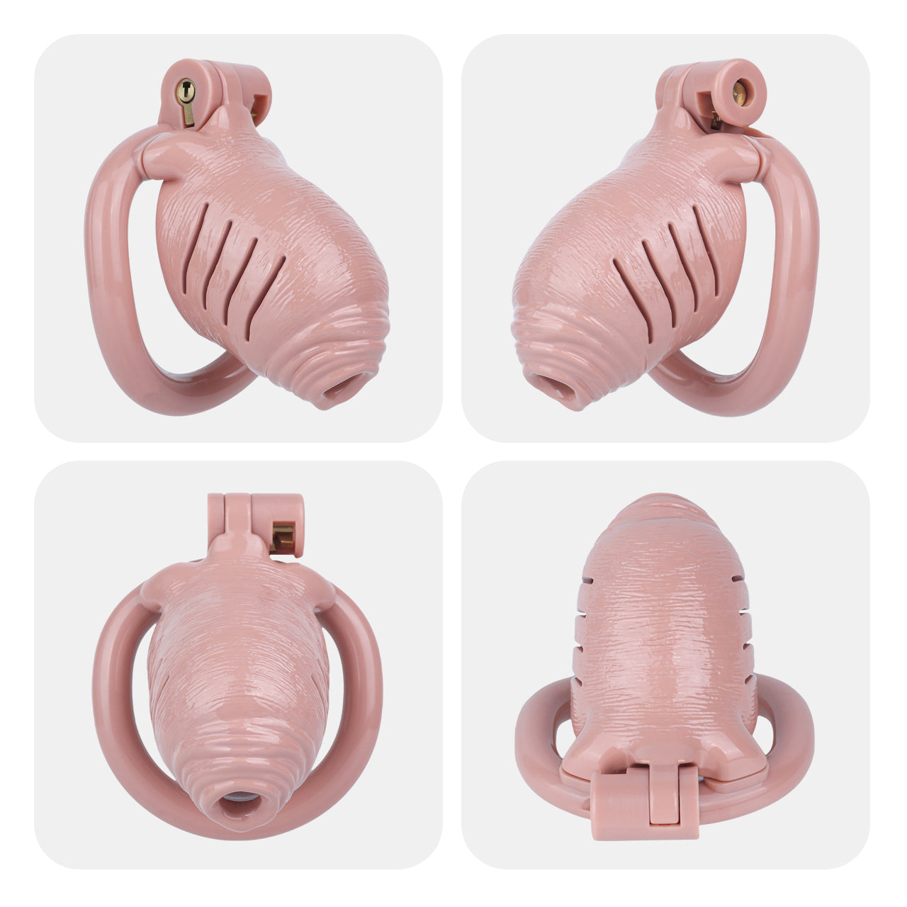 Resin Realistic Chastity Cage