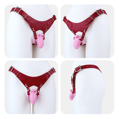Resin Realistic Chastity Cage