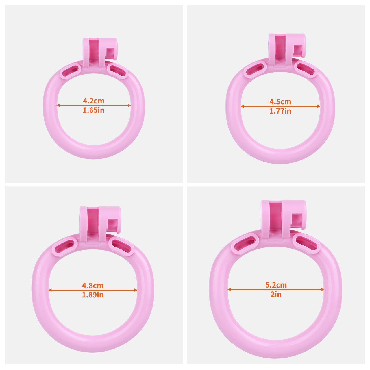 Resin Realistic Chastity Cage