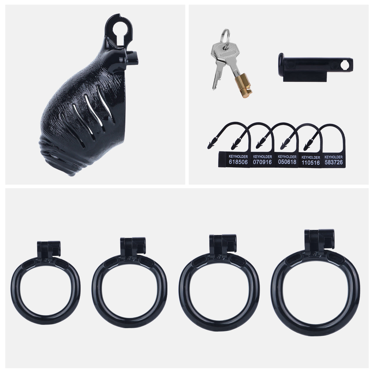 Resin Realistic Chastity Cage