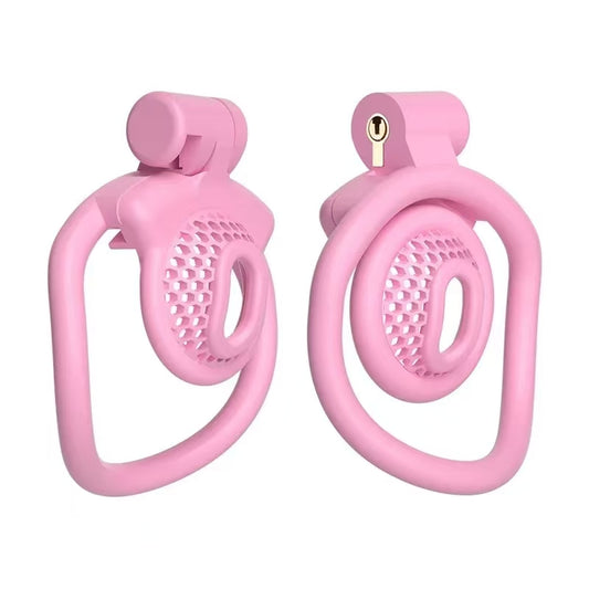 Pink Slave Chastity Cage