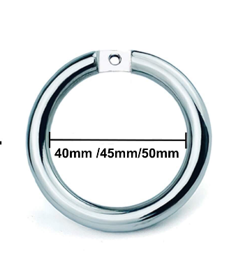 Stainless Steel Chastity Ring Cock Ring