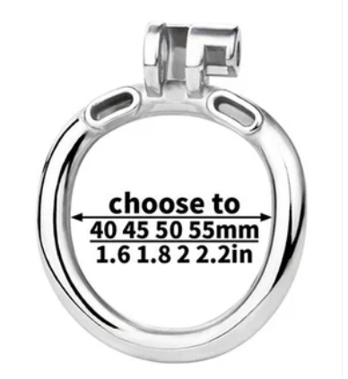 Most Secure Chastity Device Inverted' Ring
