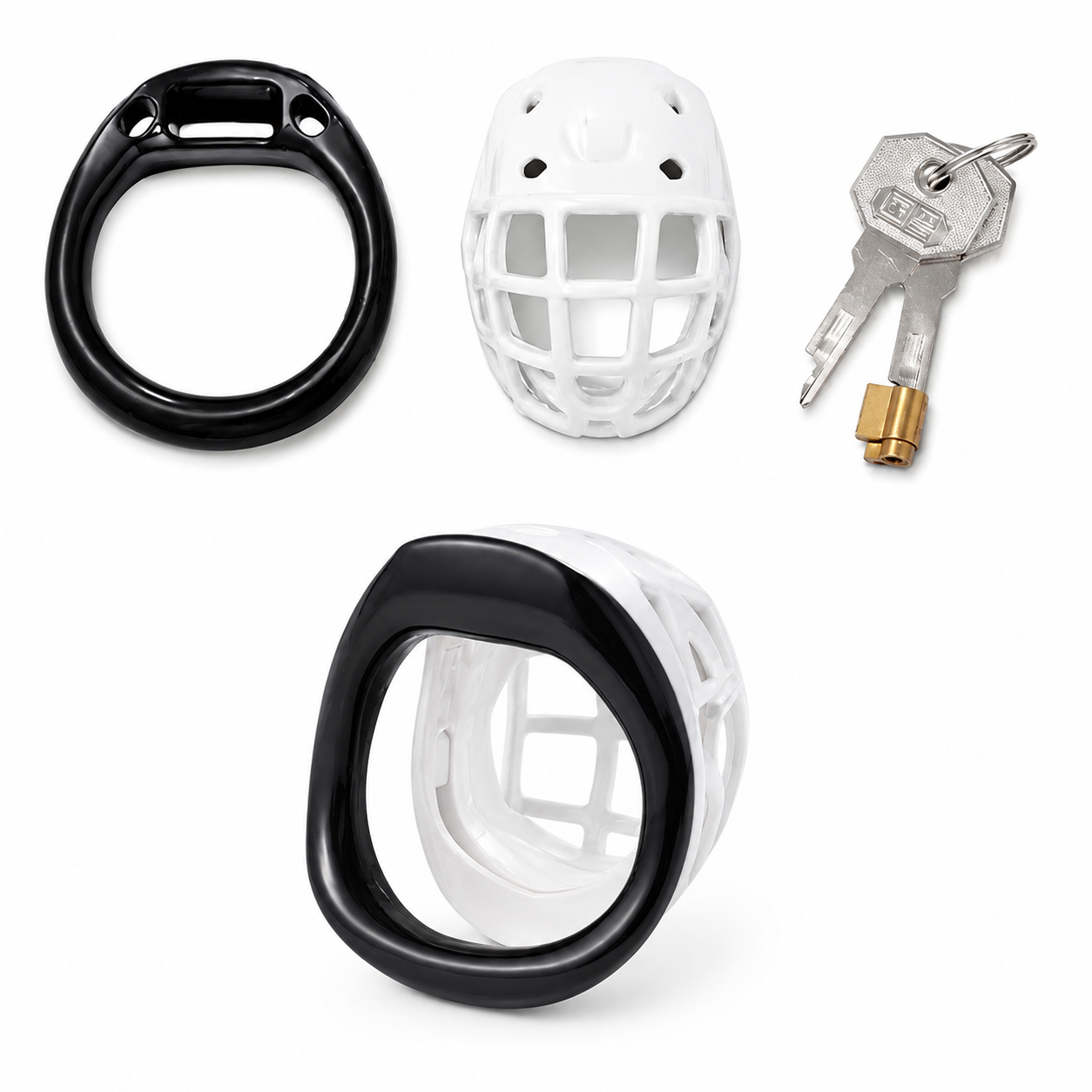 Rugby Helmet Chasstity Cage