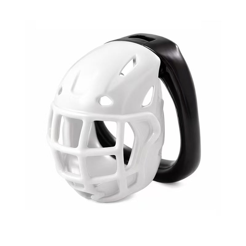 Rugby Helmet Chasstity Cage