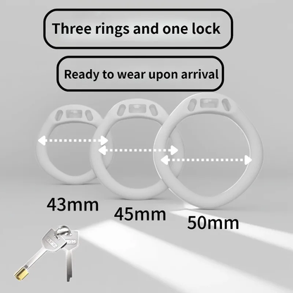 Shark Men's Chastity Cage -3