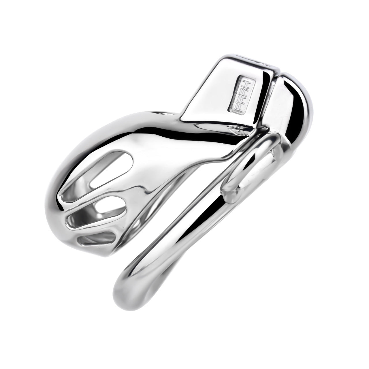 Short Smooth Stainless Steel Mamba Cage with Belt