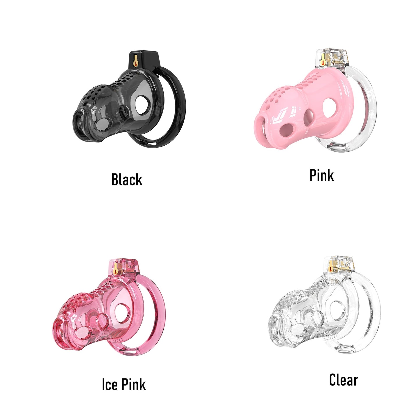 Silicone Chastity Cage With Remote Control Anal Plug