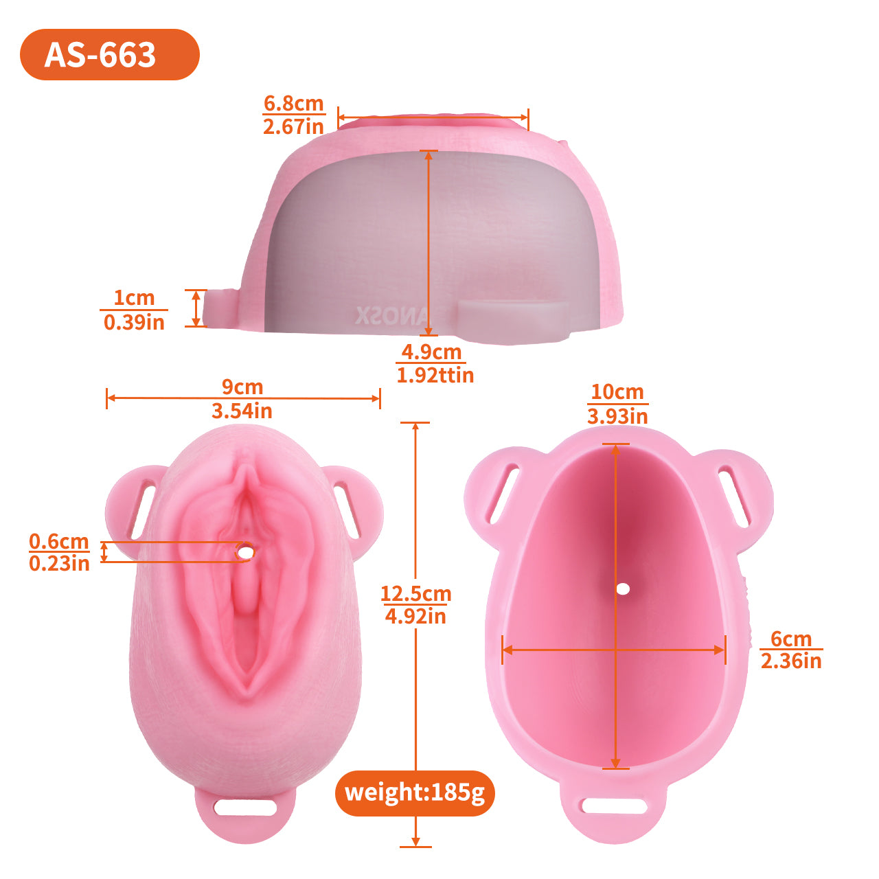 Sissy Silicone Chastity Cage with Belt 18