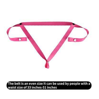 Sissy Silicone Chastity Cage with Belt 31