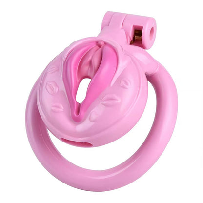 Simulated Pussy Integrated Chastity Cage