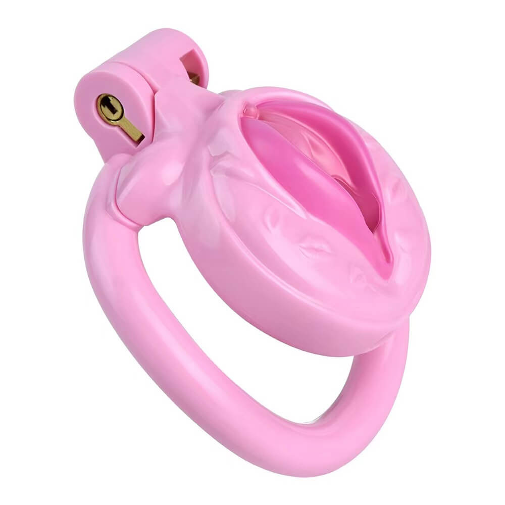 Simulated Pussy Integrated Chastity Cage