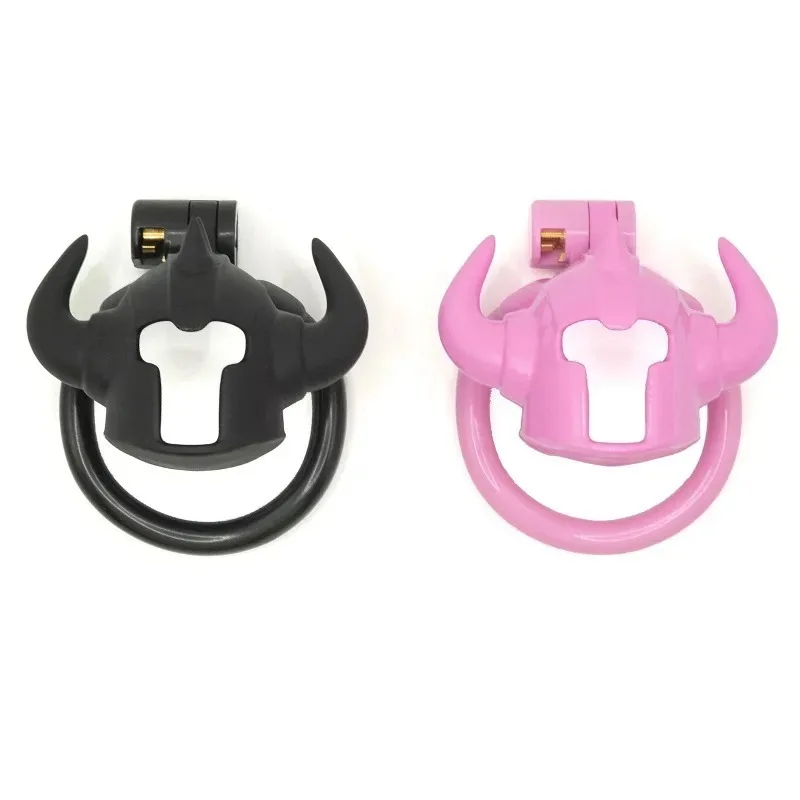 Sissy Bullhorn Chastity Cage