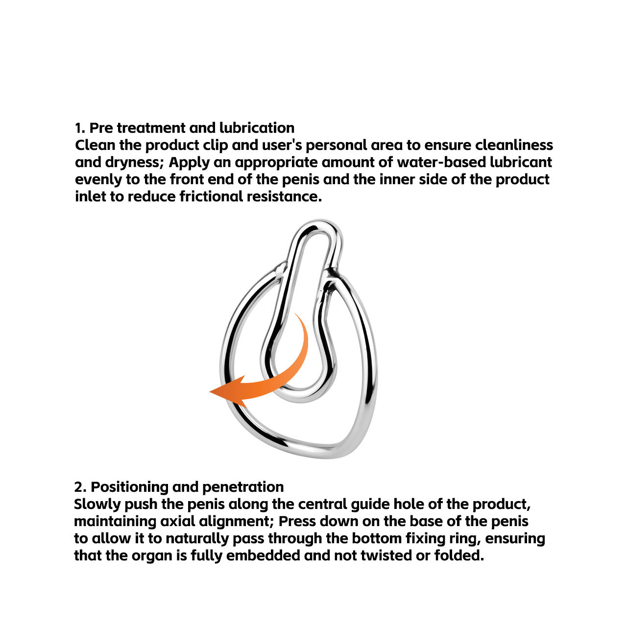 NEW Fufu Clip Metal Sissy Clip - 