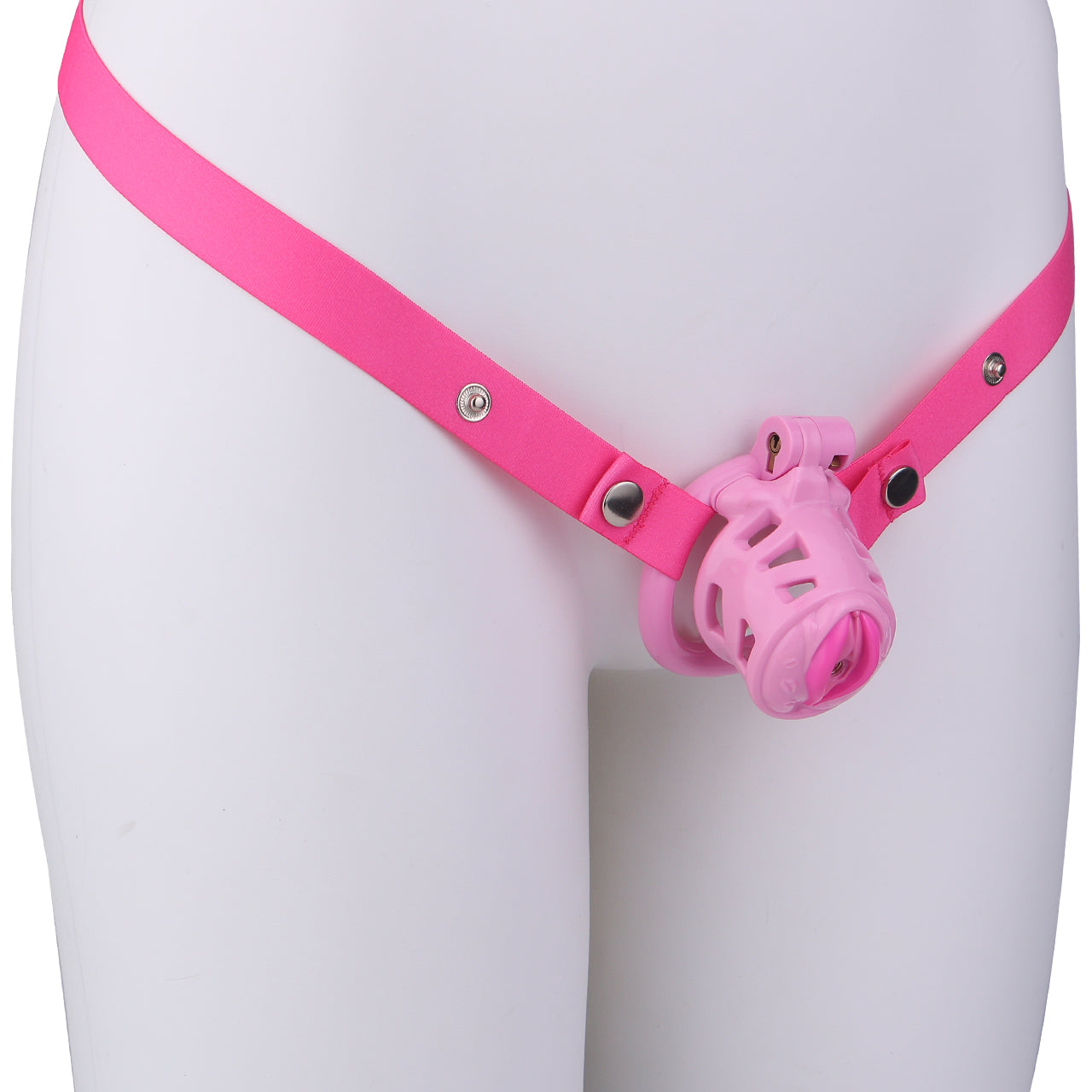 Sissy Pussy Chastity Cage - 3