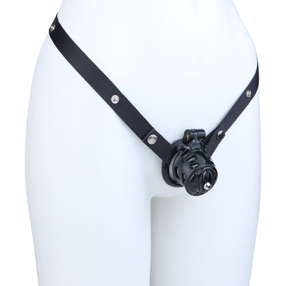 Sissy Pussy Chastity Cage - 12