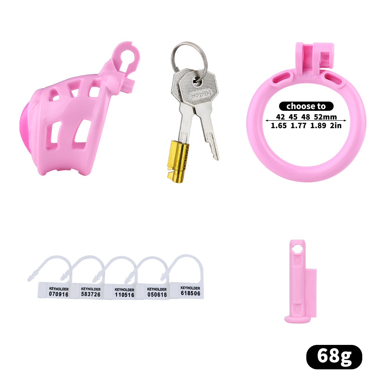 Sissy Pussy Chastity Cage - 21