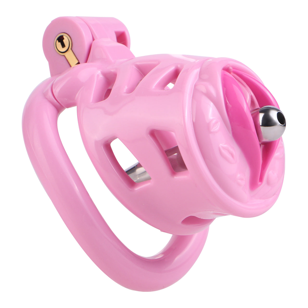 Sissy Pussy Chastity Cage - 24