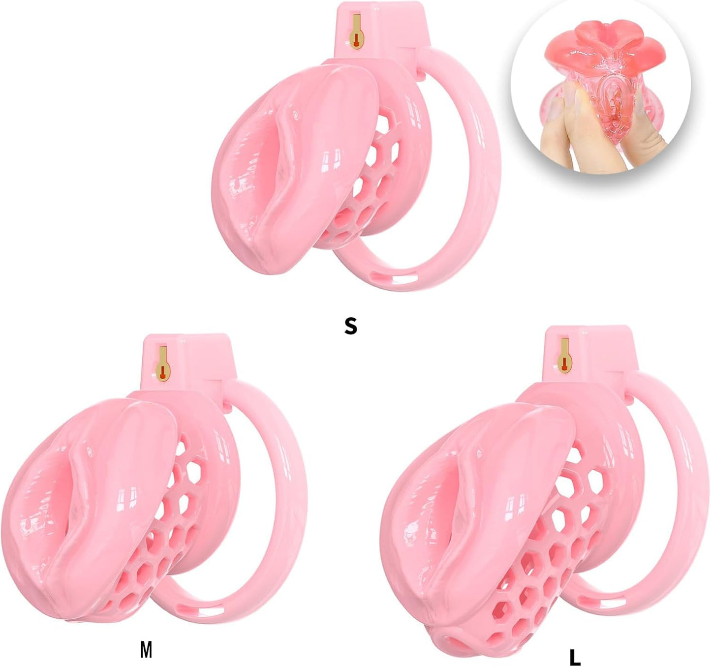 Sissy Silicone Chastity Cage