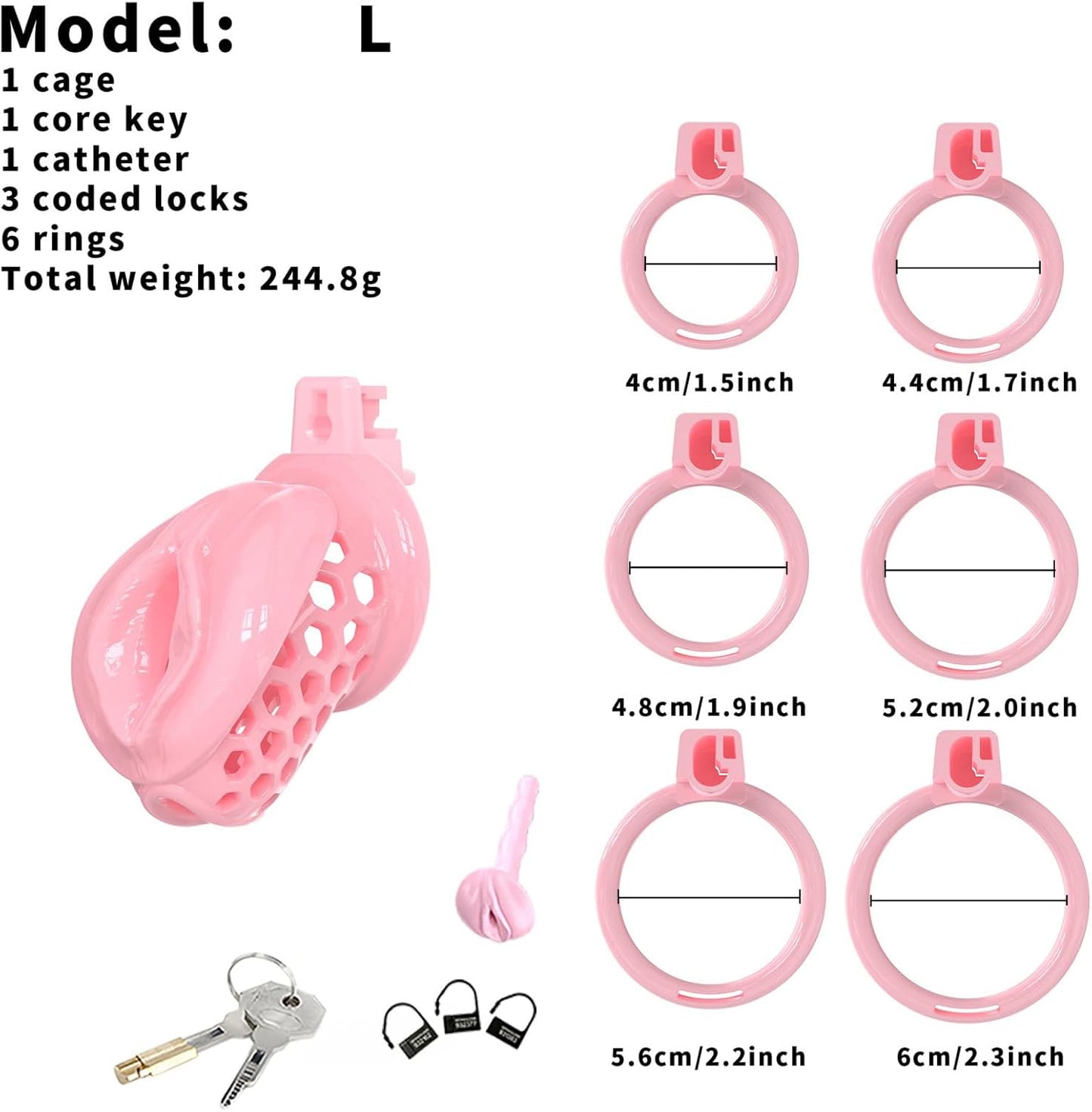 Sissy Silicone Chastity Cage