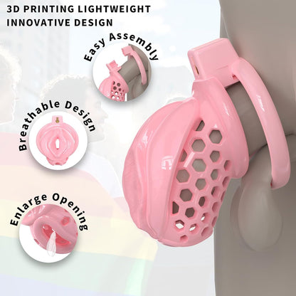 Sissy Silicone Chastity Cage