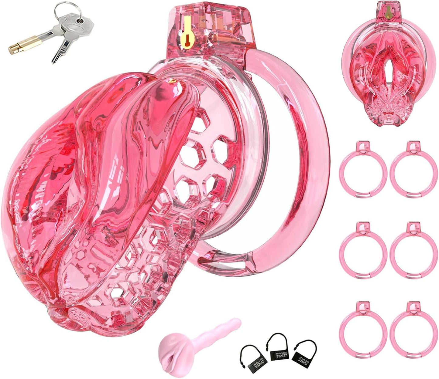 Sissy Silicone Chastity Cage