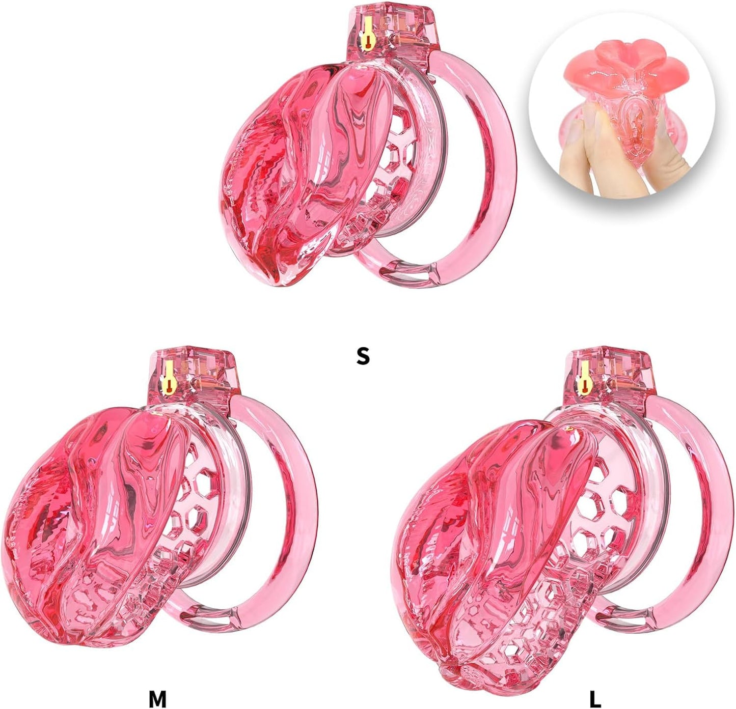 Sissy Silicone Chastity Cage